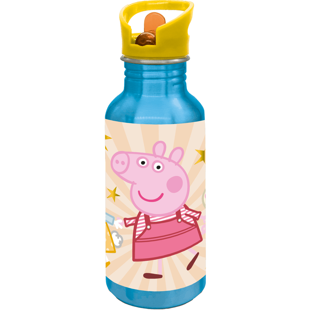 Botella 545ml Nevada Aluminium Sipper Peppa Pig